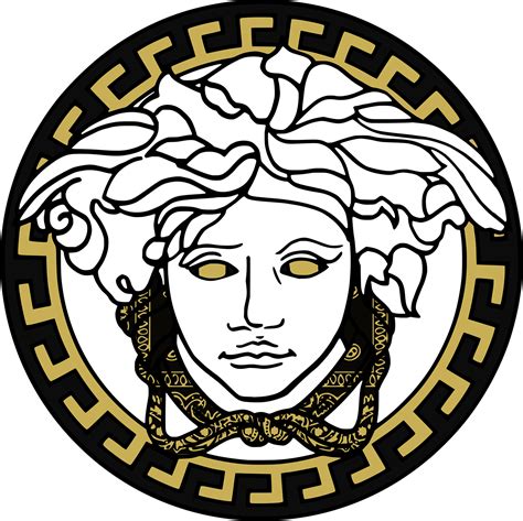 logotipo de versace|Versace logo medusa.